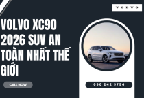 Volvo XC90 2026 SUV an toàn nhất thế giới