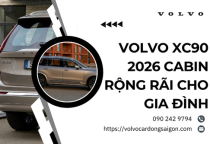 Volvo XC90 Ultra 2026 thiết kế nội thất Bắc Âu