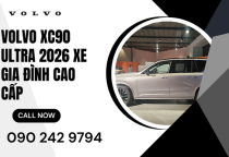 Volvo XC90 Ultra 2026 xe gia đình cao cấp