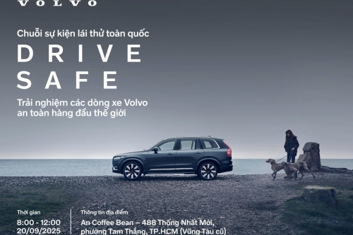 Drive Safe Volvo 2025 – Lái thử xe Volvo an toàn tại Vũng Tàu