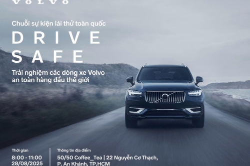 Lái thử Volvo DRIVE SAFE - Trải Nghiệm An Toàn Đỉnh Cao Cùng Volvo Tại Quận 2