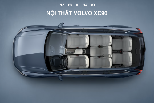 Nội Thất Volvo XC90: Khám Phá "Phòng Khách Di Động" Đẳng Cấp Của Volvo XC90 Plug-in Hybrid Ultra