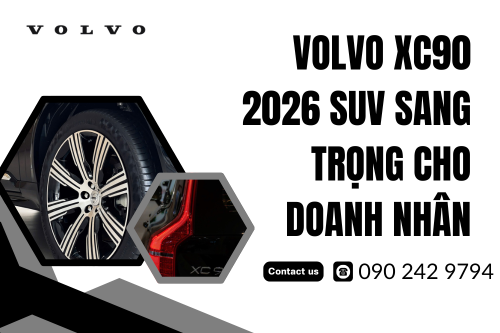 Volvo XC90 Ultra 2026 xe sang châu Âu