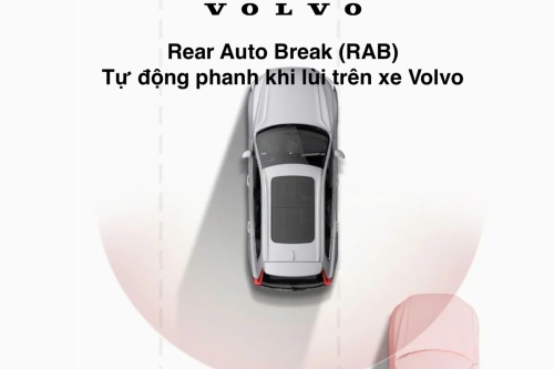 Rear Auto Break (RAB) - Tự động phanh khi lùi trên xe Volvo